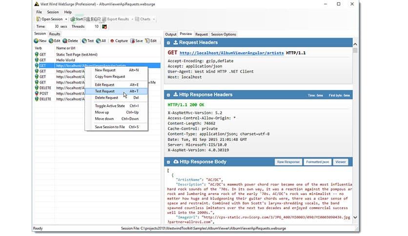 West Wind Web Surge Professional 1.24