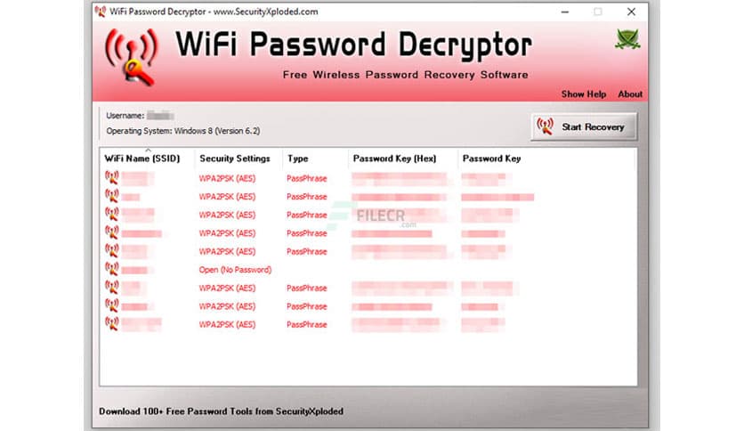 WiFi Password Decryptor 18.0