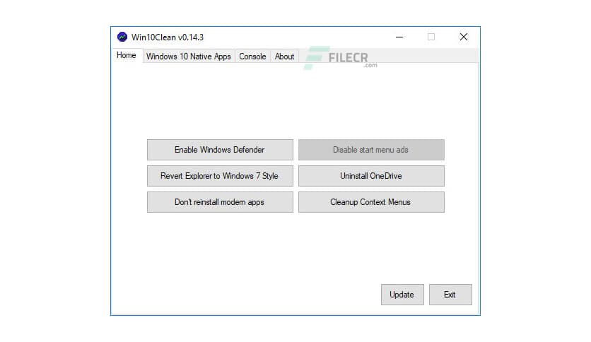 Win10Clean 1.0.0