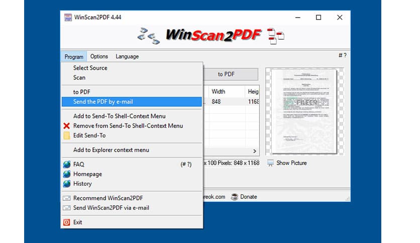 WinScan2PDF 9.49