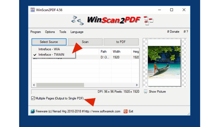 WinScan2PDF 9.49