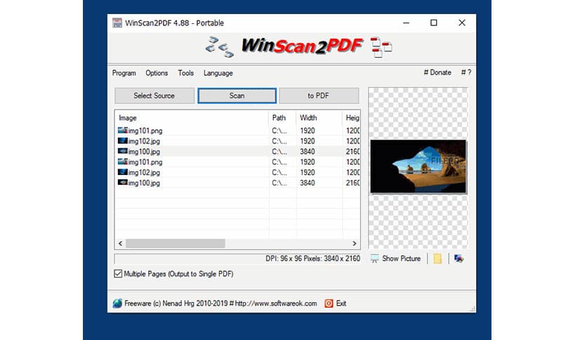WinScan2PDF 9.49