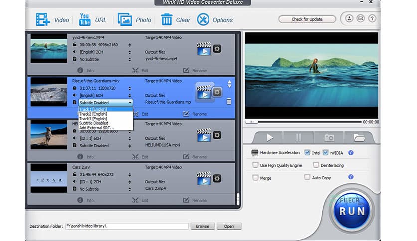 WinX HD Video Converter Deluxe 5.18.1.342