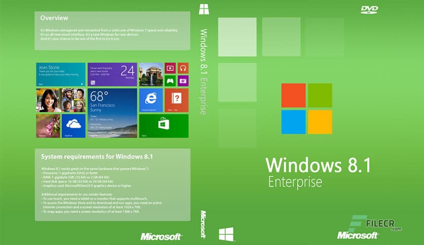 Windows 8.1 Pro Preactivated
