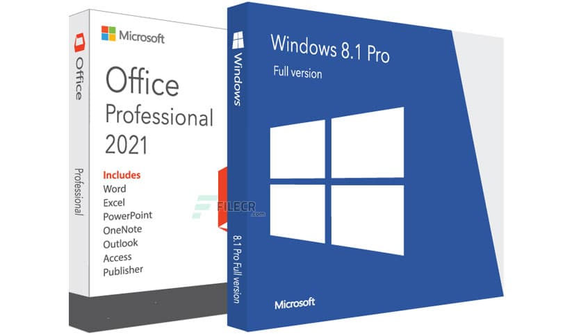 Windows 8.1 with MS Office 2021