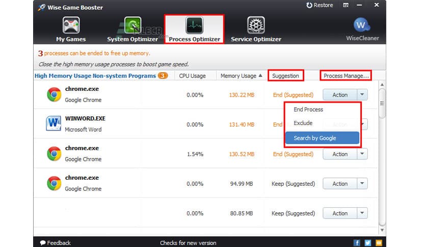 Wise Game Booster 1.5.7.81