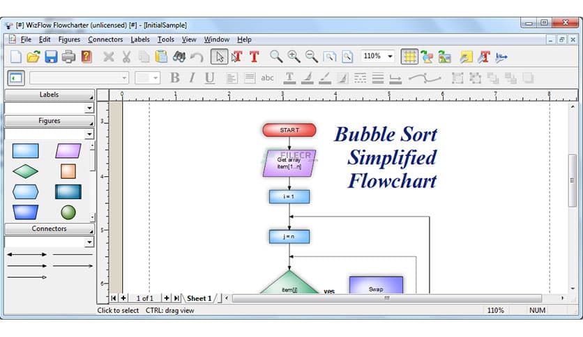 WizFlow Flowcharter Professional 7.50.2220
