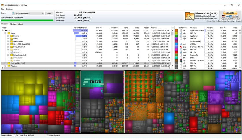 WizTree 4.28 Enterprise