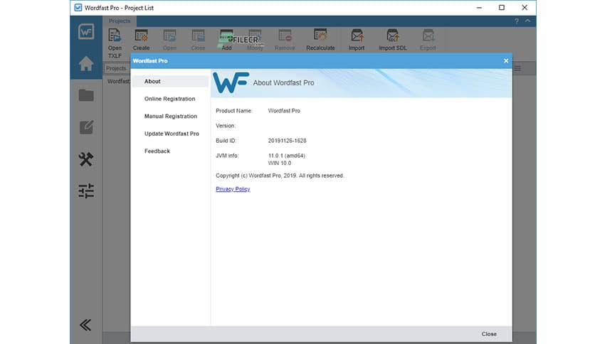 Wordfast Pro 5.12.1