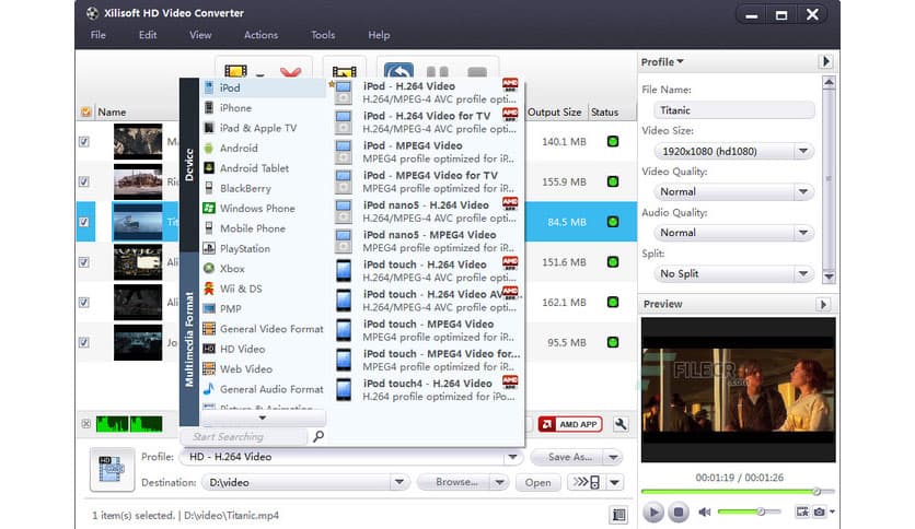 Xilisoft HD Video Converter 7.8.26