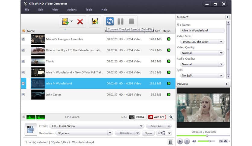 Xilisoft HD Video Converter 7.8.26