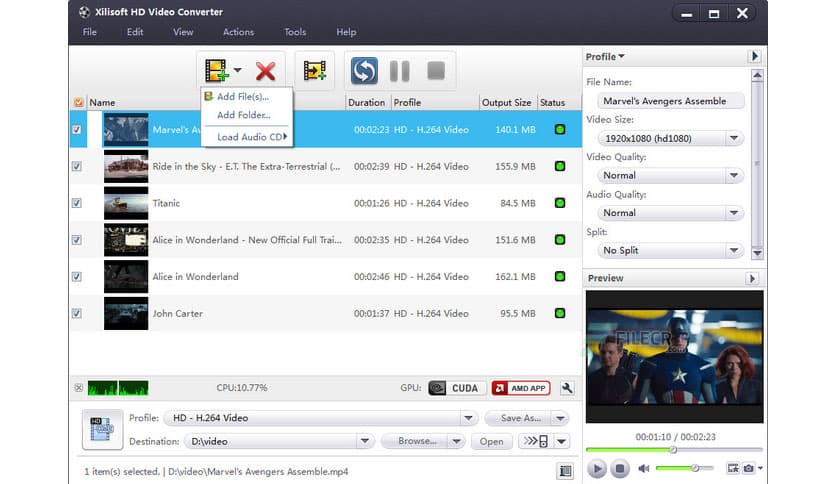 Xilisoft HD Video Converter 7.8.26
