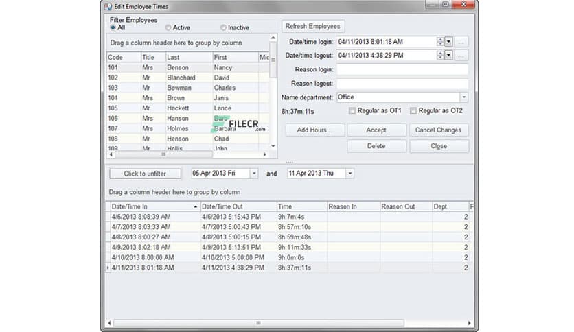 ZPAY TimeClockWindow 2.0.83