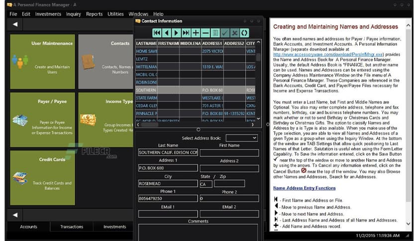 A Personal Finance Manager 4.2