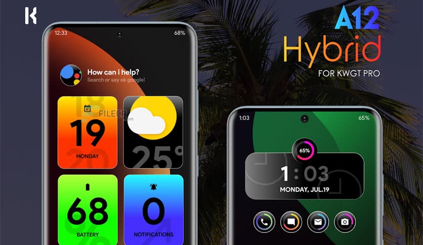 A12 Hybrid for KWGT v1.5