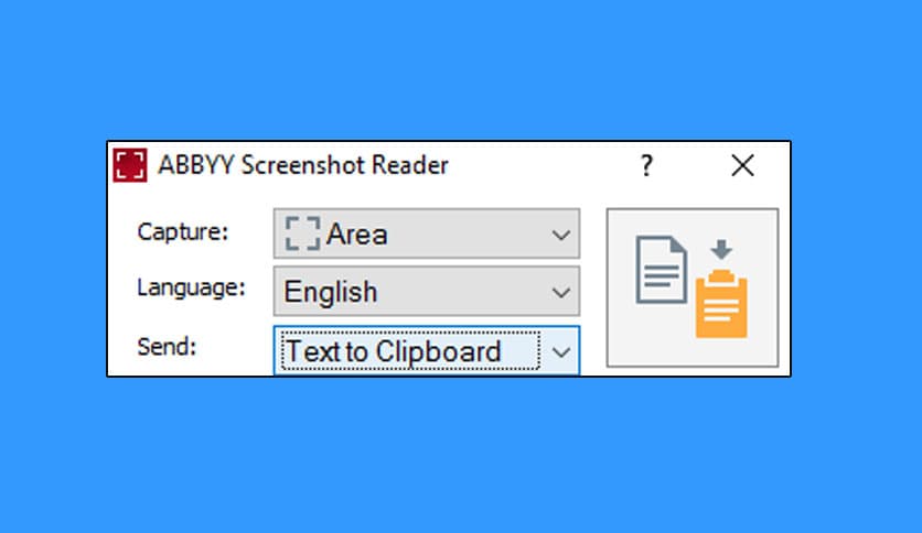 ABBYY Screenshot Reader 11.0.250