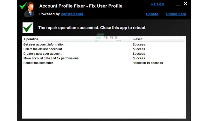 Account Profile Fixer 1.9.0.0