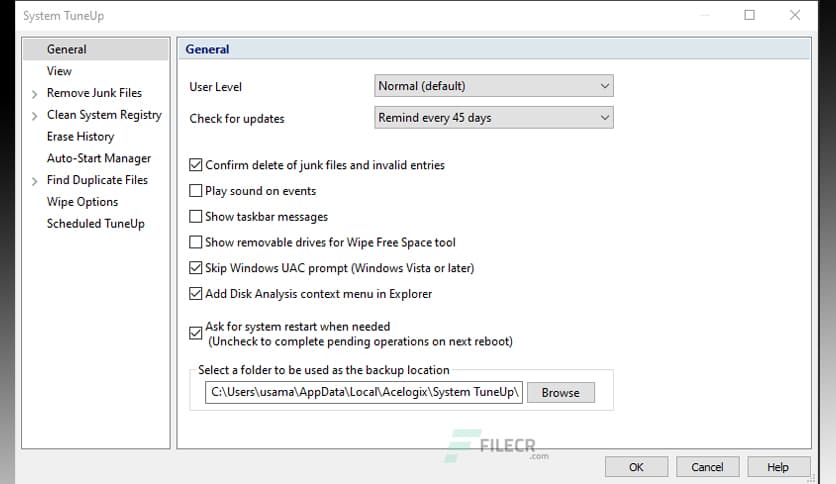 Acelogix System TuneUp 5.6.0.485