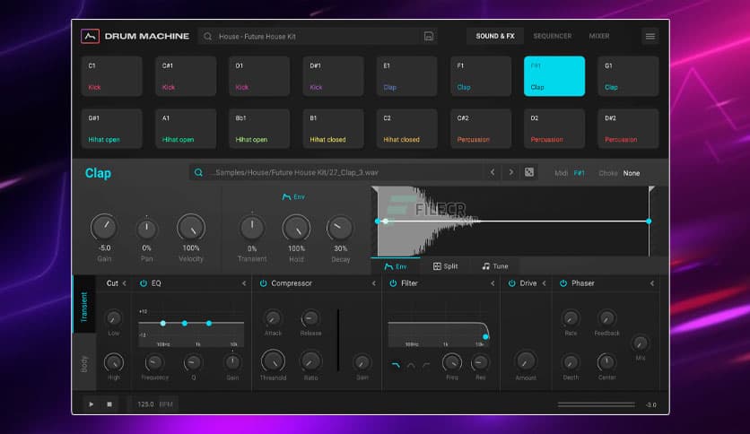 ADSR Sounds ADSRDrumMachine 1.4.0
