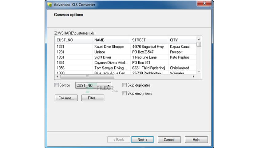 Advanced XLS Converter 7.55.0