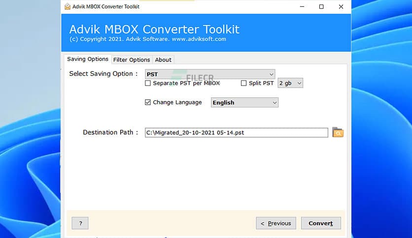 Advik MBOX Converter Toolkit 4.3
