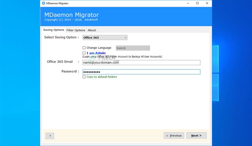 Advik MDaemon Converter 9.0