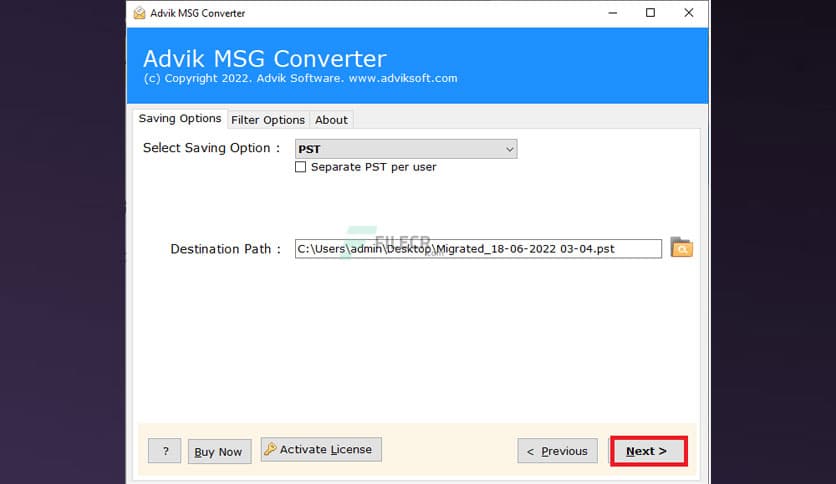 Advik MSG Converter 4.1