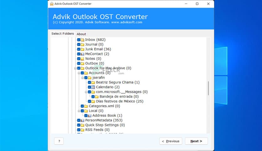 Advik Outlook OST Converter 7.2