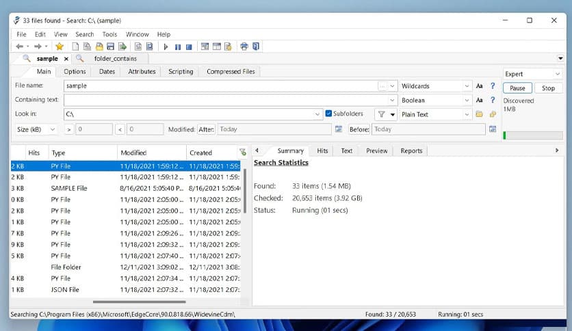 Agent Ransack Lite 3530