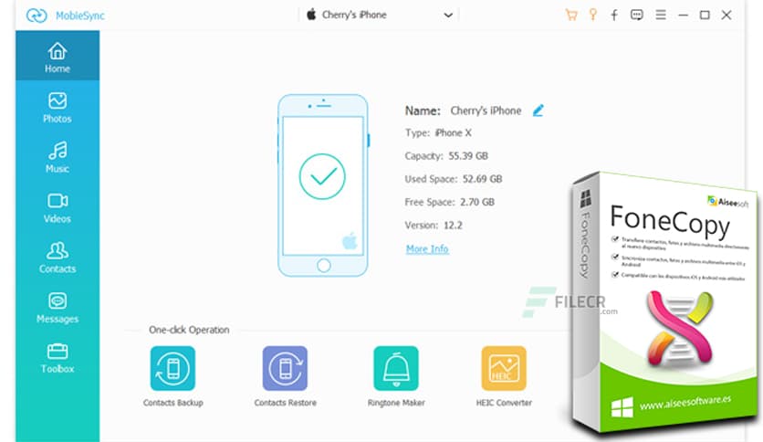 Aiseesoft FoneCopy 1.2.38