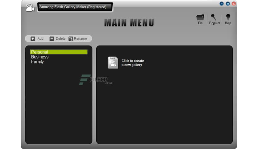 Amazing Flash Gallery Maker 3.3.0