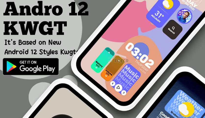 Andro 12 KWGT v2.0.1