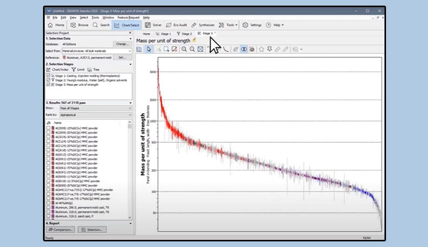 Ansys Granta Selector 2025 R1