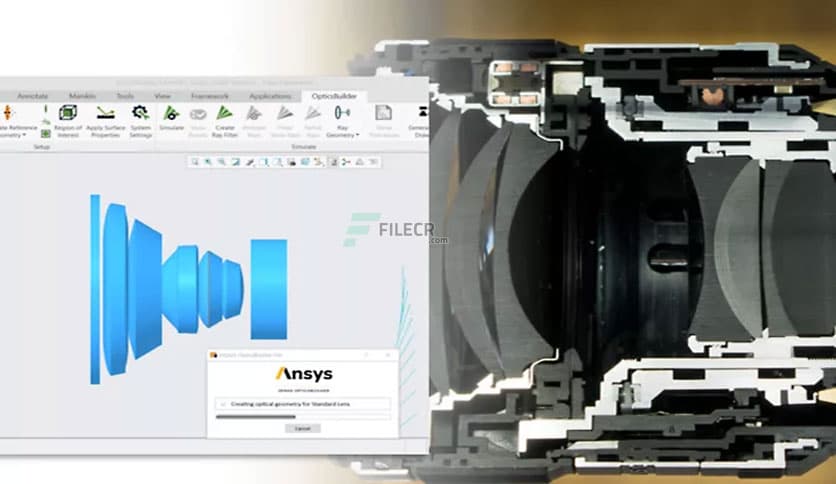 ANSYS Zemax OpticsBuilder 2024 R1 for Creo