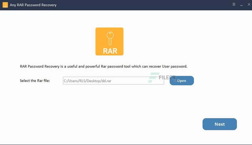 Any RAR Password Recovery 11.8.0.0
