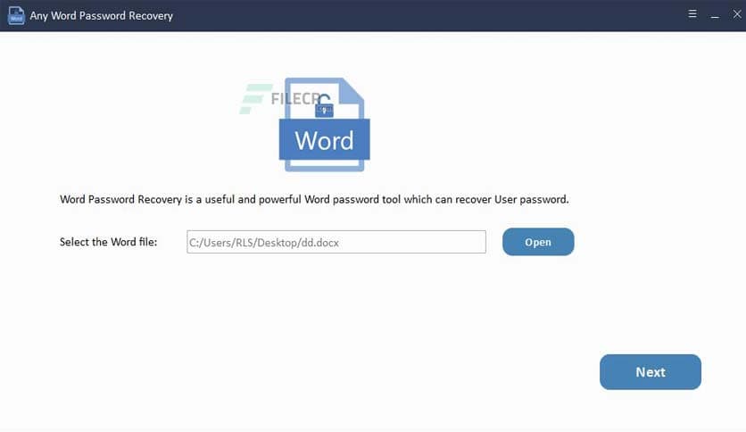 Any Word Password Recovery 11.8.0
