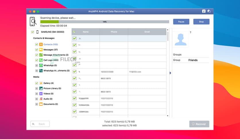 AnyMP4 Android Data Recovery 2.1.26
