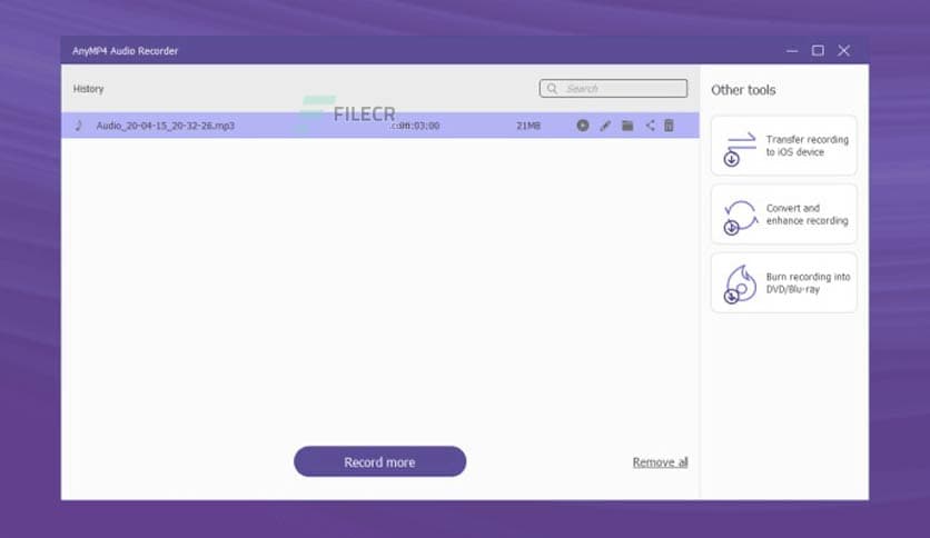 AnyMP4 Audio Recorder 1.0.12