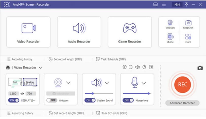 AnyMP4 Screen Recorder  1.5.72