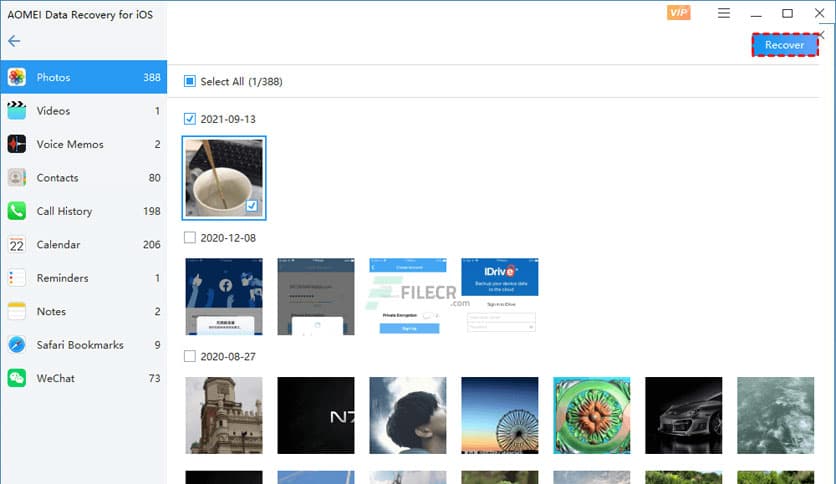 AOMEI Data Recovery for iOS 2.0