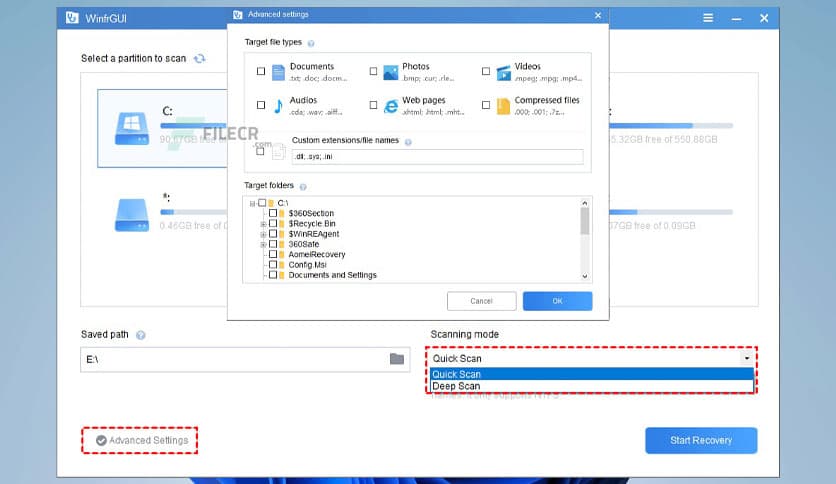 AOMEI WinfrGUI 1.0.2