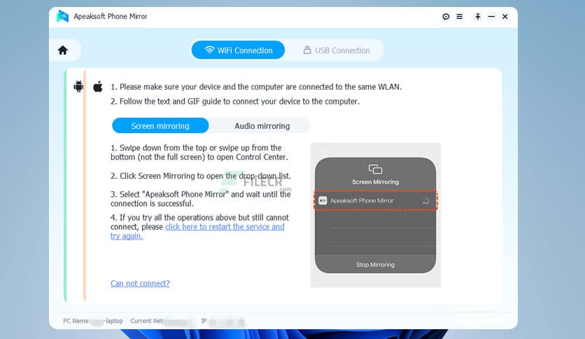 Apeaksoft Phone Mirror 1.1.22