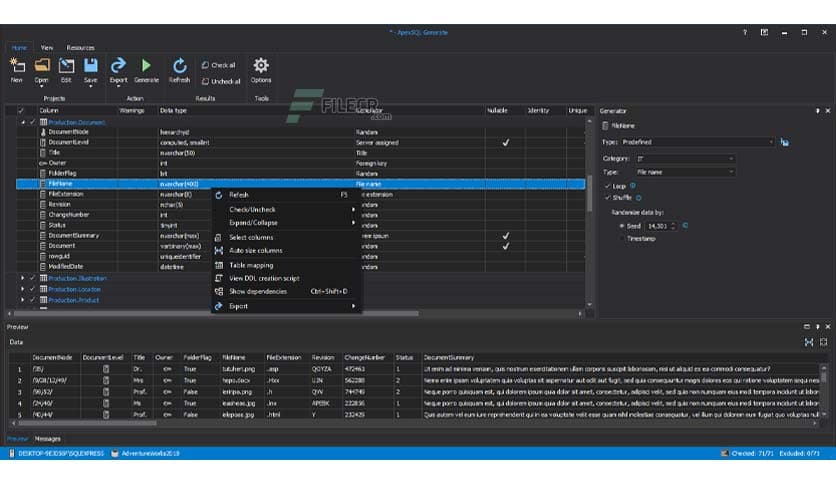 Quest Software ApexSQL Generate 2020.03.0384