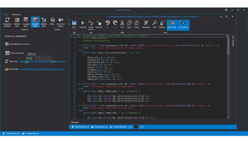 Quest Software ApexSQL Recover 2019.02.1245