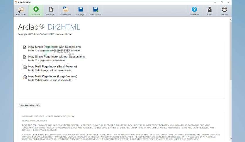 Arclab Dir2HTML 4.1