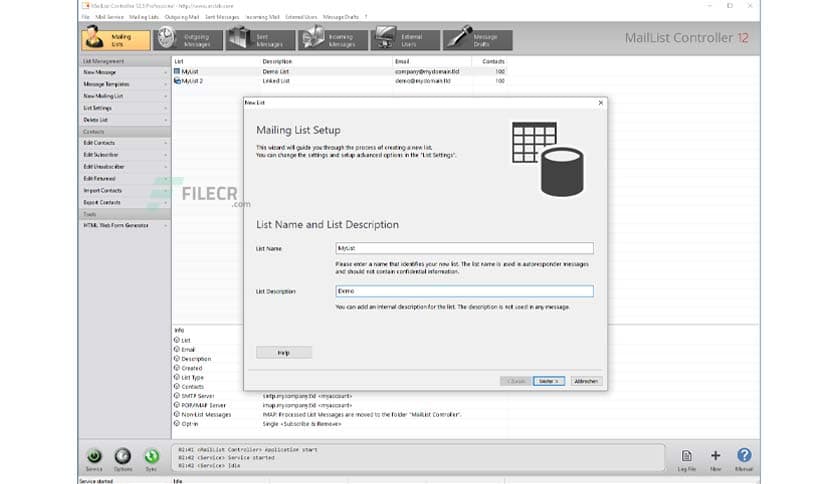Arclab MailList Controller 13.5