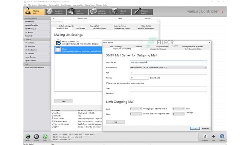 Arclab MailList Controller 13.5