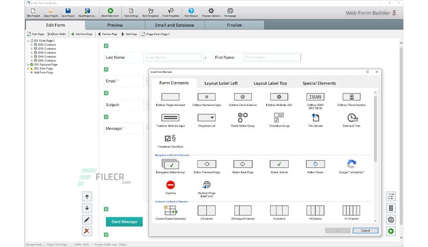 Arclab Web Form Builder 5.5.11