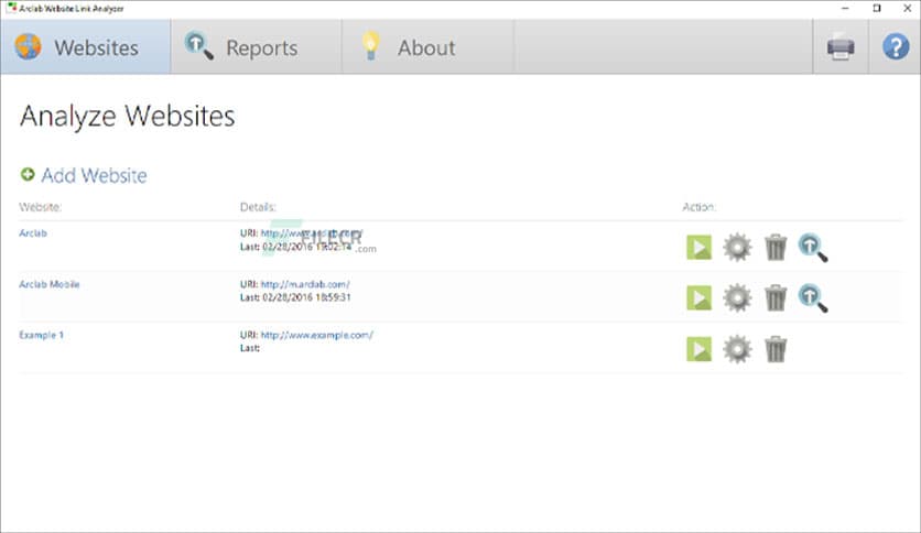 Arclab Website Link Analyzer 3.0