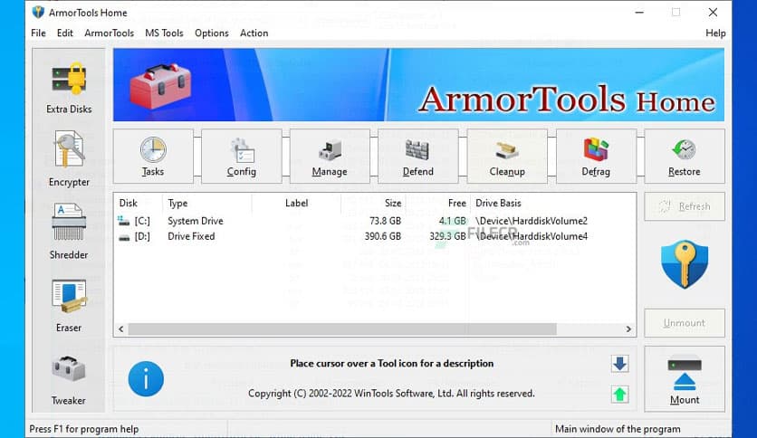 ArmorTools Home 26.1.1